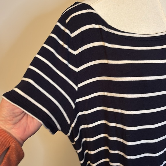 Talbots black and white maxi dress size 1X - Picture 3 of 7